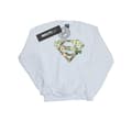Miniatyrbillede 1 af 3: DC Comics Womens/Ladies Supergirl Floral Shield Sweatshirt