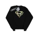 Miniatyrbillede 1 af 3: DC Comics Womens/Ladies Supergirl Floral Shield Sweatshirt