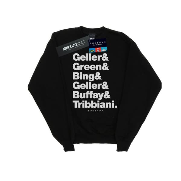 Friends Boys Surnames Text Sweatshirt