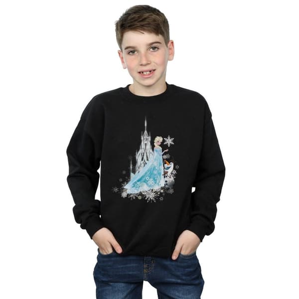 Disney Pojkar Frozen Elsa And Olaf Winter Magic Sweatshirt