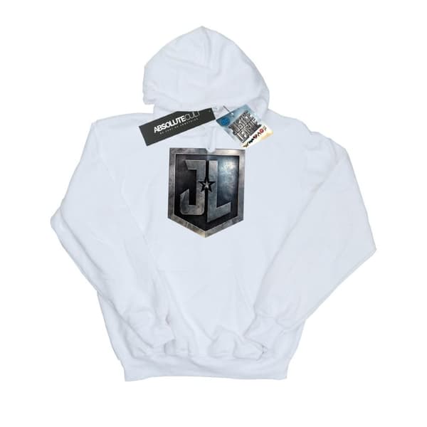 DC Comics Mens Justice League Movie Shield Hoodie