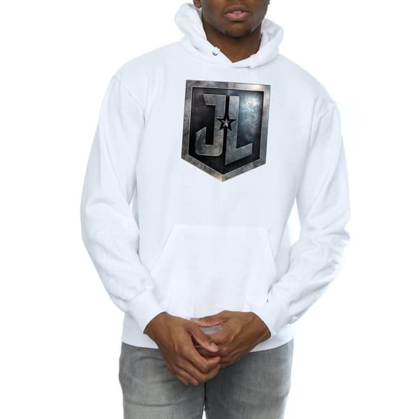 DC Comics Justice League Movie Shield-hoodie för herrar