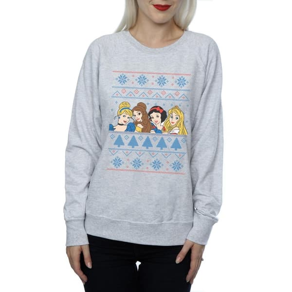 Disney Princess Sweatshirt med julansikten för kvinnor/damer