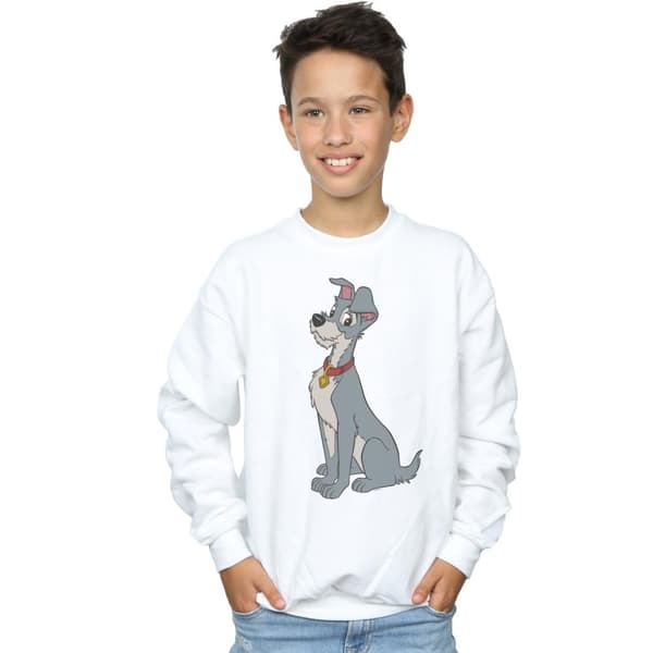Disney Pojkar Lady And The Tramp Spaghetti Heart Sweatshirt