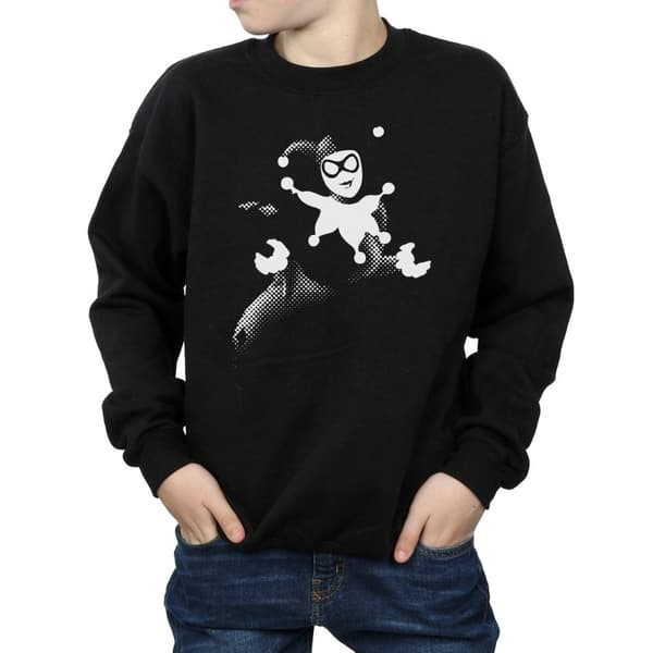 DC Comics Boys Harley Quinn Spot Sweatshirt