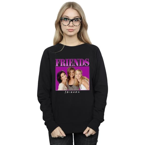 Friends Dam/Tjej Monica Rachel Phoebe Homage Sweatshirt