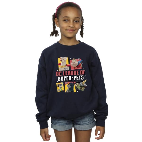 DC Comics Girls DC League Of Super-Pets Profile Sweatshirt