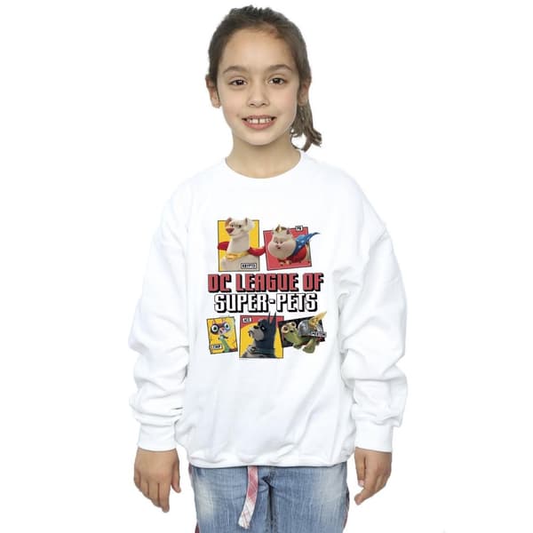 DC Comics Girls DC League Of Super-Pets Profile Sweatshirt
