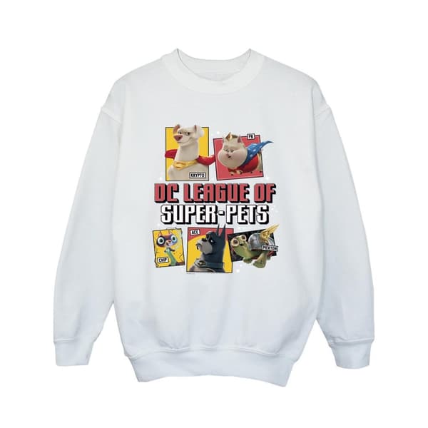 DC Comics Girls DC League Of Super-Pets Profile Sweatshirt