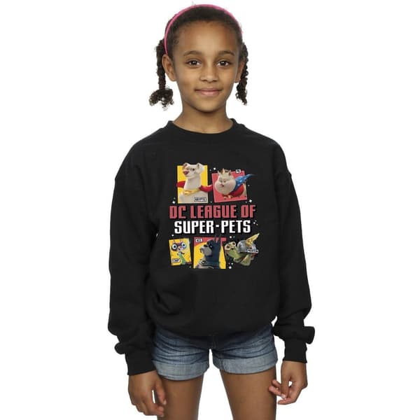 DC Comics Girls DC League Of Super-Pets Profile Sweatshirt
