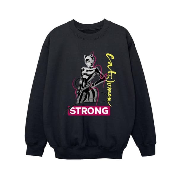 DC Comics Boys Batman Catwoman Strong Sweatshirt