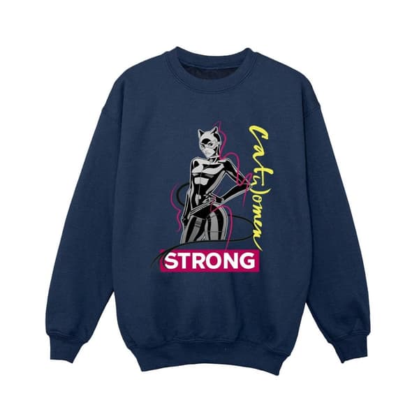 DC Comics Boys Batman Catwoman Strong Sweatshirt