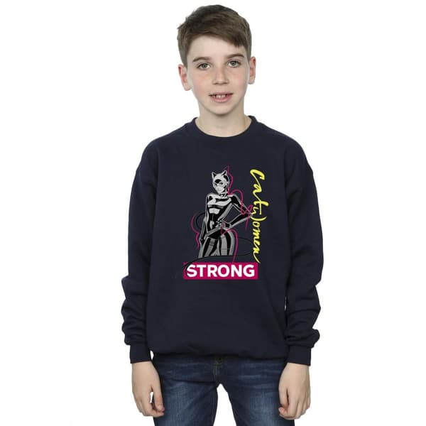 DC Comics Boys Batman Catwoman Strong Sweatshirt