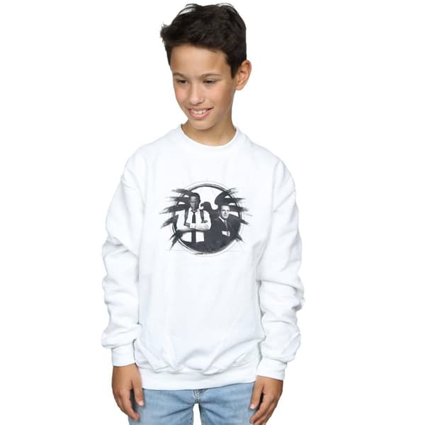 Marvel Boys Captain Marvel Nick Fury And Agent Coulson Sweatshirt