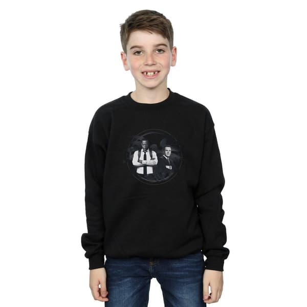 Marvel Boys Captain Marvel Nick Fury And Agent Coulson Sweatshirt