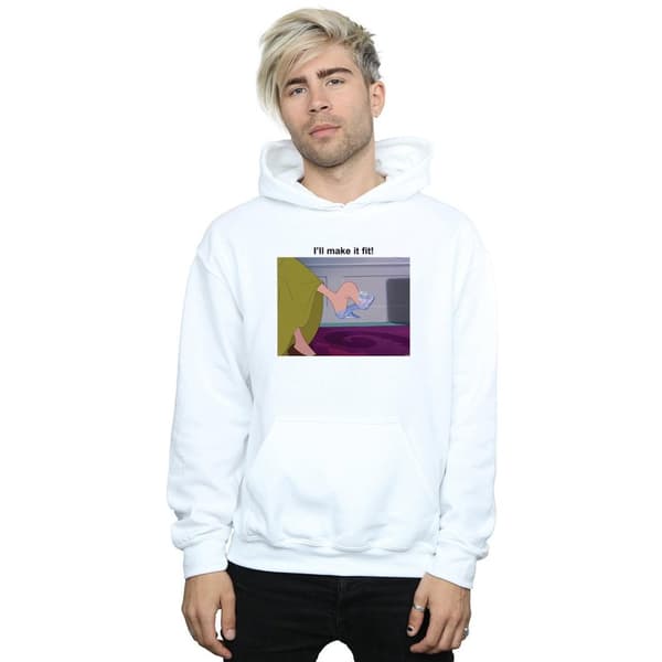 Disney Princess Mens I´ll Make It Fit Hoodie