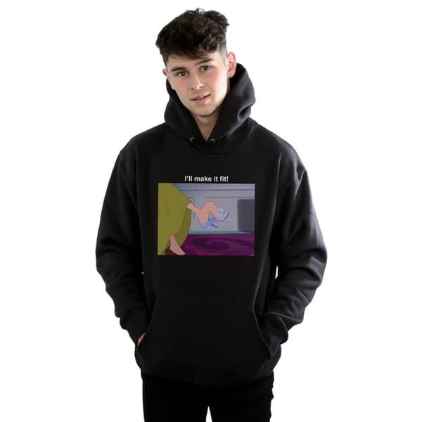 Disney Princess Mens I´ll Make It Fit Hoodie