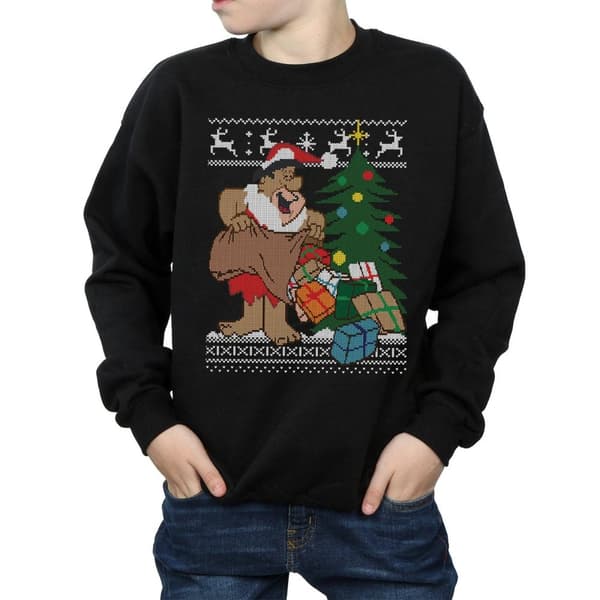 The Flintstones Sweatshirt "Christmas Fair Isle" för pojkar