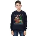 Miniatyrbillede 2 af 5: The Flintstones Boys Christmas Fair Isle Sweatshirt