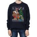 Miniatyrbillede 3 af 5: The Flintstones Boys Christmas Fair Isle Sweatshirt