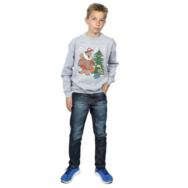 The Flintstones Boys Christmas Fair Isle Sweatshirt