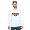 Miniatyrbillede 2 af 3: Marvel Mens Captain Marvel Chest Emblem Sweatshirt