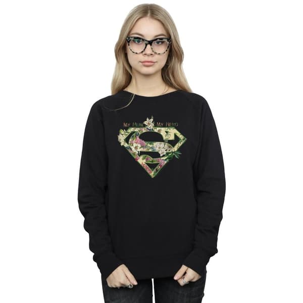DC Comics Supergirl My Mum My Hero - Sweatshirt för kvinnor/damer