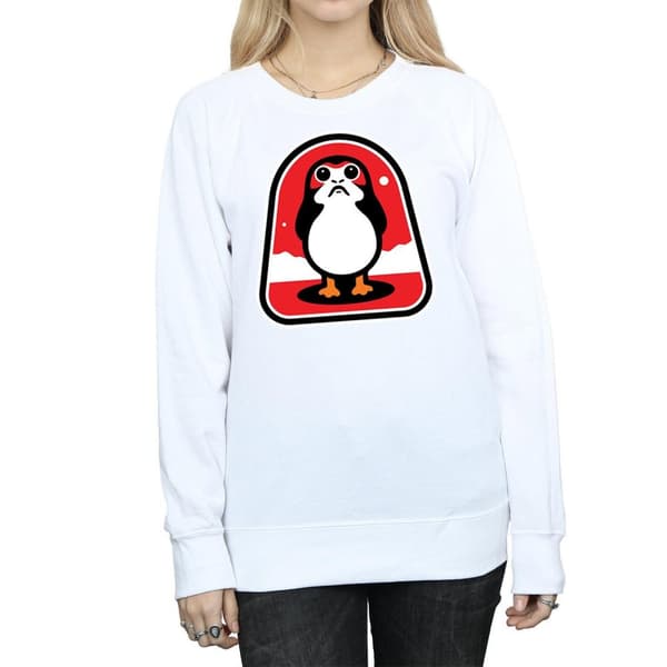 Star Wars Sweatshirt med Porgs-märke från De sista jediriddarna - dam/dam