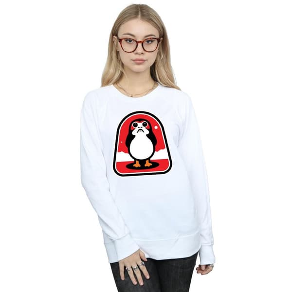 Star Wars Sweatshirt med Porgs-märke från De sista jediriddarna - dam/dam
