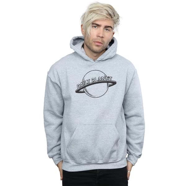 DC Comics Mens Superman Daily Planet Hoodie