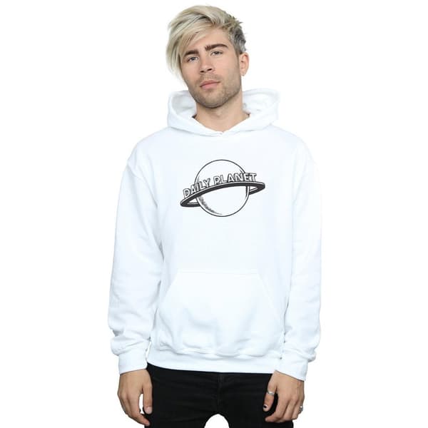 DC Comics Mens Superman Daily Planet Hoodie