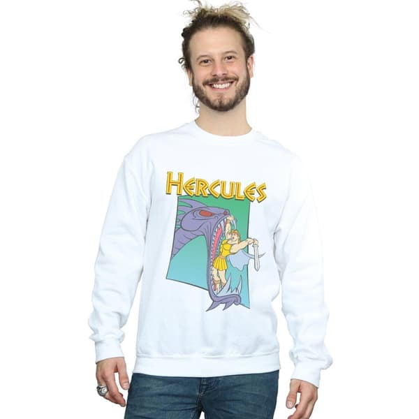 Disney Mens Hercules Hydra Fight Sweatshirt