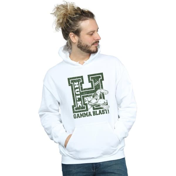 Marvel Mens Hulk Gamma Blast Hoodie