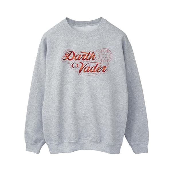 Star Wars Womens/Ladies Obi-Wan Kenobi Darth Vader Ribbon Font Sweatshirt