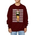 Miniatyrbilde 3 av 5: Elf Boys Buddy Santa Scream Sweatshirt