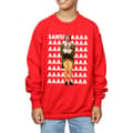 Miniatyrbilde 4 av 5: Elf Boys Buddy Santa Scream Sweatshirt