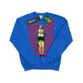 Miniatyrbilde 1 av 5: Elf Boys Buddy Santa Scream Sweatshirt