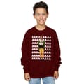 Miniatyrbilde 2 av 5: Elf Boys Buddy Santa Scream Sweatshirt