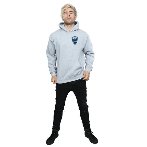DC Comics Mens Arrow Starling Metro Badge Hoodie