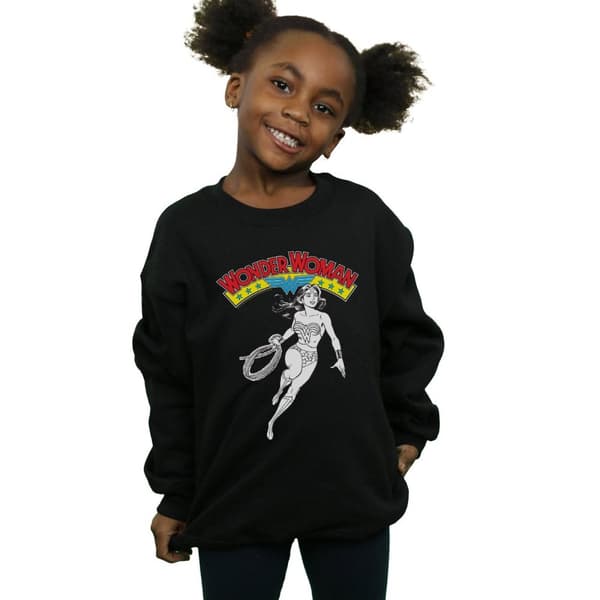 DC Comics Girls Wonder Woman Lasso Sweatshirt