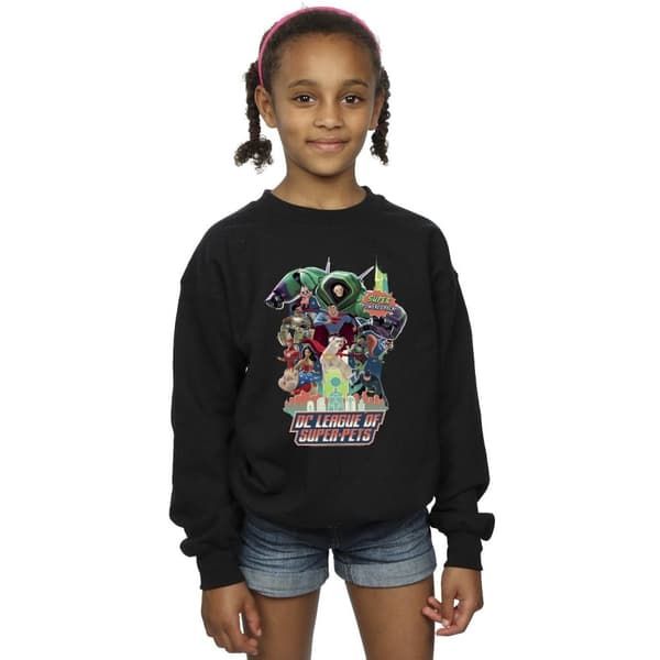 DC Comics DC Comics DC League Of Super-Pets Super Powered Pack Sweatshirt för flickor