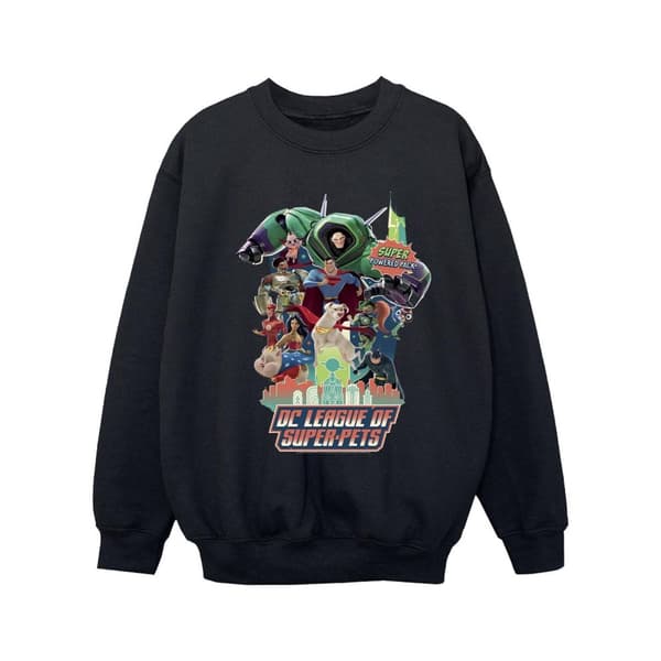 DC Comics DC Comics DC League Of Super-Pets Super Powered Pack Sweatshirt för flickor