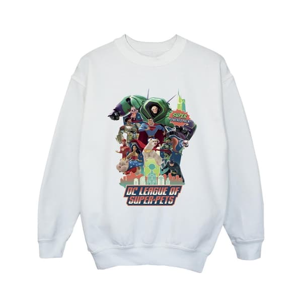 DC Comics DC Comics DC League Of Super-Pets Super Powered Pack Sweatshirt för flickor