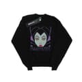 Miniatyrbillede 1 af 5: Disney Mens Maleficent Cropped Head Sweatshirt