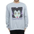 Miniatyrbillede 3 af 5: Disney Mens Maleficent Cropped Head Sweatshirt