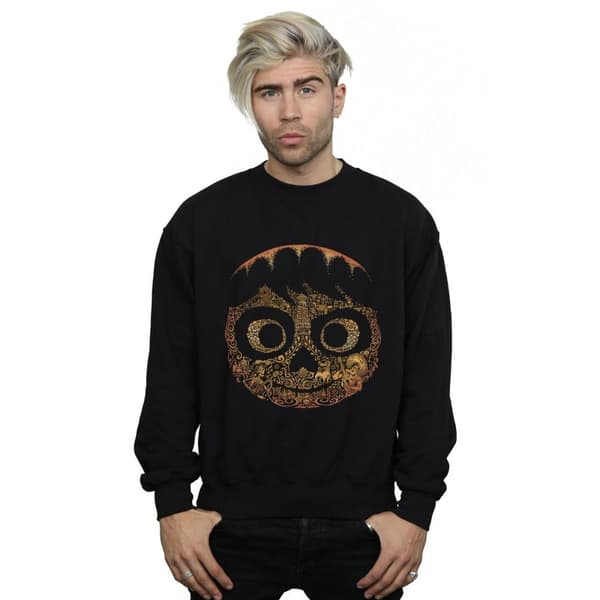 Disney Mens Coco Miguel Face Sweatshirt