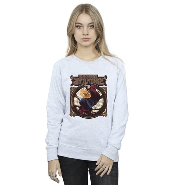 Marvel Womens/Ladies Doctor Strange Circle Sweatshirt