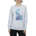 Miniatyrbild 3 av 5: Disney Princess Dam/Tjej Cinderella Sweatshirt med fylld silhuett