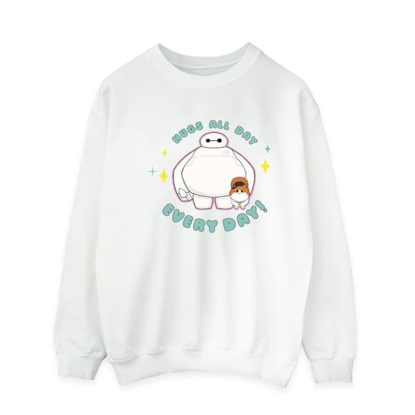 Disney Big Hero 6 Baymax Hugs Everyday - Sweatshirt för herrar