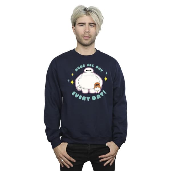 Disney Big Hero 6 Baymax Hugs Everyday - Sweatshirt för herrar